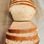 Slided whole grain sandwich bread