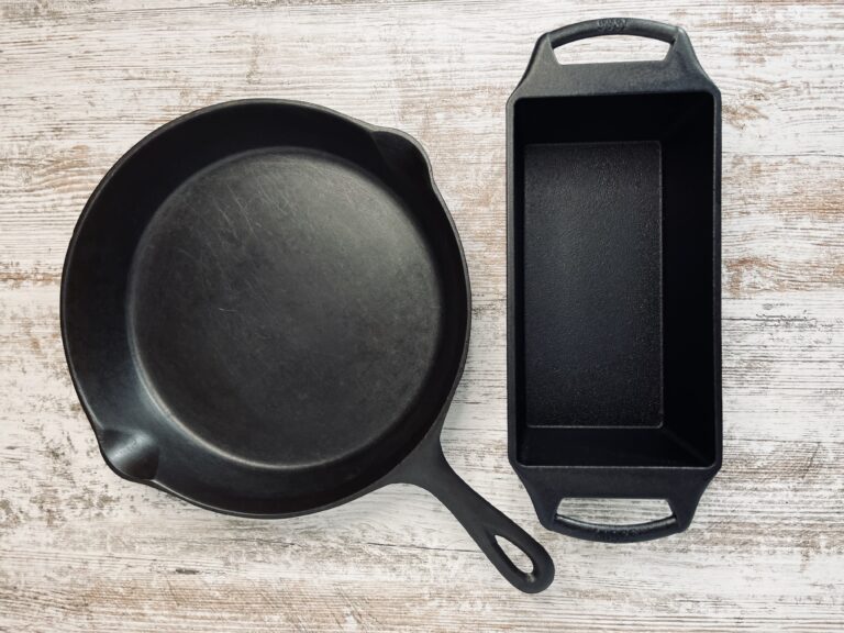 Cast iron pans