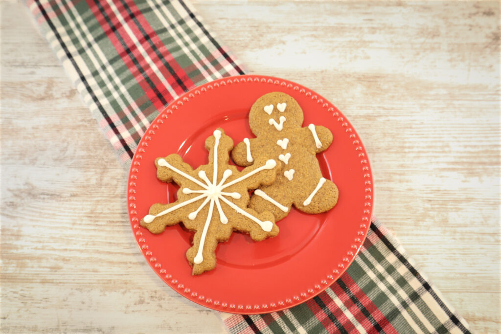 Soft, Chewy Gingerbread Cookies Made with Freshly Milled Flour