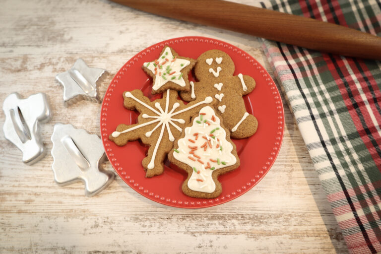 Soft, Chewy Gingerbread Cookies Made with Freshly Milled Flour