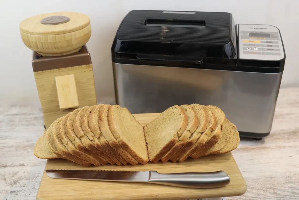 Fresh Milled Flour Soft Sandwich Bread Machine Recipe