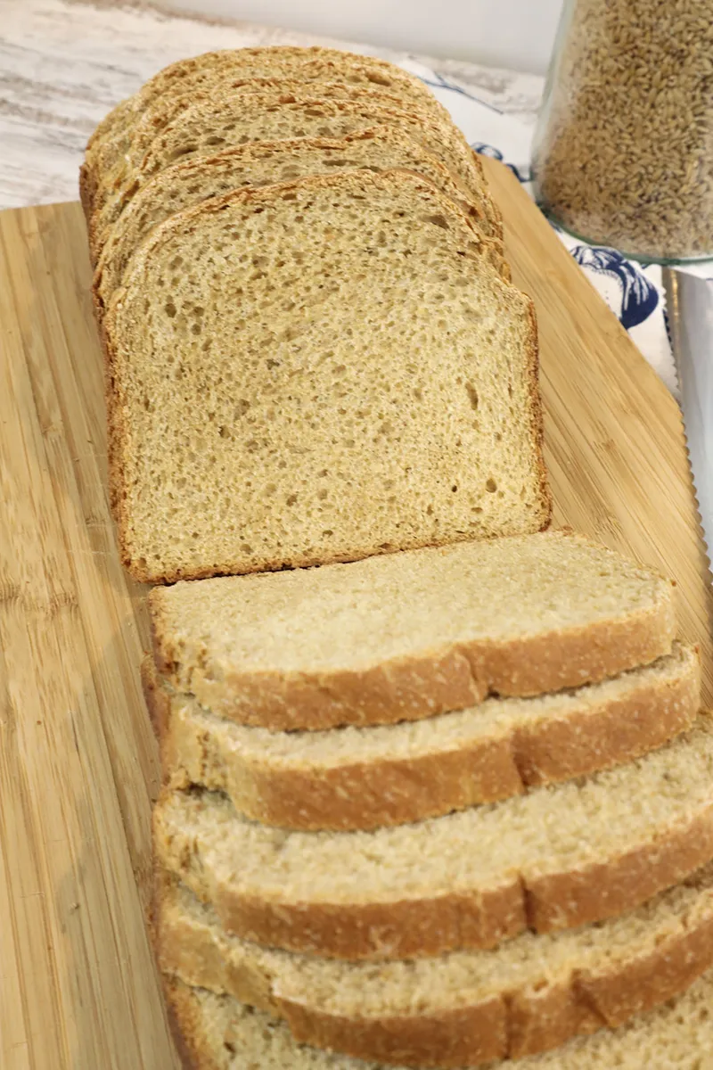 Fresh Milled Flour Soft Sandwich Bread Machine Recipe